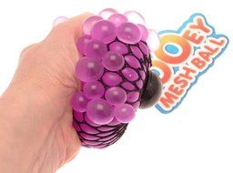 Gooey Mesh Squishy Ball Assorted Colours N2