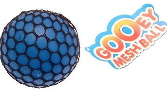 Gooey Mesh Squishy Ball Assorted Colours N3