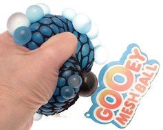 Gooey Mesh Squishy Ball Assorted Colours N4