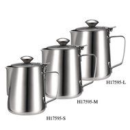 Anself Stainless Steel Milk Frothing Pitcher Coffee Foam Container Milk Cup Espresso Measuring Cups N8