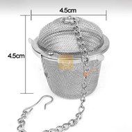 Tea Ball Practical Tea Ball Spice Strainer Mesh Infuser Filter Stainless Steel Herbal New Tea Ball Strainer N3