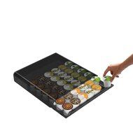 EMS Mind Reader ACRTRY02-SMK Hero Coffee Pod Storage Drawer, Smoke N2