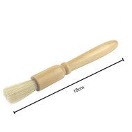 Coffee Machine Outlet Filter Net Angled Head Nylon Cleaning Brush Cleaner for Semi-automatic Espresso Coffee Maker... N50