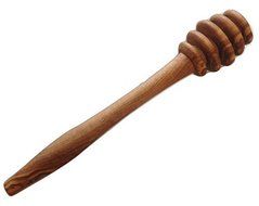 Olive Wood Honey Dipper - Tunisian N2