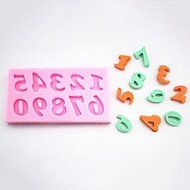 Y&XL&H 1 PCS Hot Fondant Chocolate Soap Mould 3D Silicone Digital Cake Molds Cake Decorating Kitchenware Tools... N2