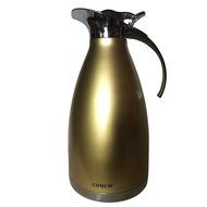 CUNEW 68-Ounce/ 2-liters Stainless Steel Double Wall Vacuum Insulated Carafe with Press Button Top, Thermal Carafes... N3