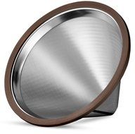 Osaka Stainless Steel Pour Over Cone Dripper, Reusable Coffee Filter for Osaka, Chemex, Hario, Carafes and More...
