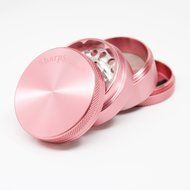Sharp Stone Official Authentic Medium 4 Piece Grinder Hard Top 2.2 Inches Pink + Free Performance Technology Wrist... N3