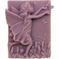 Pinkie Tm Flower Fairy Series run angel butterfly flower Silicone soap mold molds form for soap wholesale