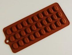 Sarah Janes Silicone 30 Cell Chocolate Mould - Coffee Beans