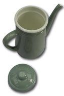 Traditional style vintage enamel coffee pot N4