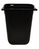 Grindmaster Cecilware 200JBS Syrup Jar with a Slotted Handle, 3.5-Quart, Black