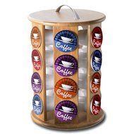 Modern Home Bamboo Keurig K-Cup Coffee Pod Carousel