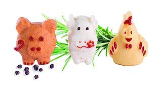 Pavoni CHOCO11 Platinum Silicone Farm Animals Chocolate Mould, Brown N2