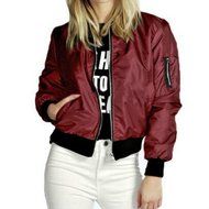 Jacket,Morecome Fashion Women Slim Biker Motorcycle Soft Zipper Short Coat Jacket N2