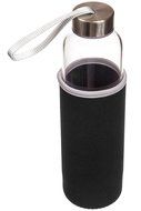 Hot or Cold Glass Tea Tumbler Bottle – Borosilicate Glass Tea Mug – Glass Water Bottle with Flavor Dispenser Cup... N13