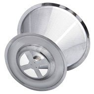 Xcellent Global Pour Over Coffee Dripper Stainless Steel Double Layer Mesh Filter Stand Paperless HG135 N3