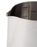 Javameister 12-ounce Stainless Steel Latte Milk Steaming and Frothing Pitcher N5