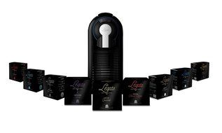 Legato Single Serve (Nespresso Compatible) Coffee / Tea / Espresso Machine (Metallic Red) N3