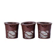 Newcomdigi Coffee Filters Refillable Coffee Capsules Reusable K Cup Coffee Filters ( 3 Packs ) N5