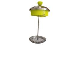 Heather's Korner Classic Coffee and Coffee Press (Geometric Pattern) N15