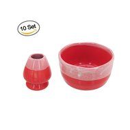 BambooMN Brand - Matcha Bowl Set (Includes Bowl & Rest) 1 Set White N7