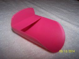 Tupperware Rocker Canister Scoop Rose Color by Tupperware
