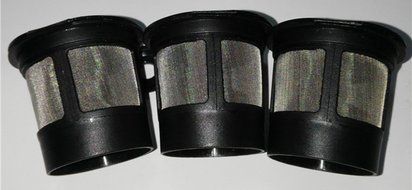 Beauty Clubs 3pcs Refillable Coffee Capsule Cup Reusable Refilling for Nespresso Machine N2