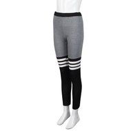 FAPIZI &hearts; Women Pants &hearts; Women Fitness Yoga Leggings High Waist Stripe Patchwork Skinny Push Up Pants (L, Black) N10