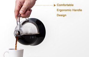 The New Generation of Syphon Coffee Brewer - Diguo Electric Siphon Coffee Maker Vacuum Coffee Maker, No Alcohol... N10