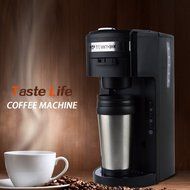 2-in-1 K-cup capsule machine Yummy Sam&reg; Ground Coffee Single Serve Coffee Maker with Hydroforce Extraction System... N9