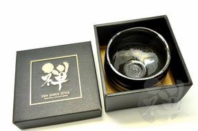 Japanese Mino Yaki ware Matcha Bowl Green Tea 11 / 11 / 8cm (4.3 / 4.3 / 3.1inch)[7328] N5