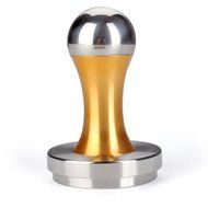 Flexzion Coffee Tamper Machine 51mm Diameter Stainless Steel Flat Base Grip Handle Barista Espresso Bean Press... N25