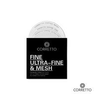 3 Pro AeroPress Stainless Steel Filters by Corretto Coffee - FINE, ULTRA-FINE & MESH + Brewing Guide - Reusable... N6