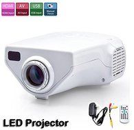 MineDream High Quality E03 16W Mini Portable Home Use White Multimedia LCD System Digital Video Game LED Projector...