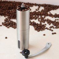 GD [2015 New Generation] Stainless Steel Manual Hand Crank Coffee Burr Mill Coffee Been Grinder N4