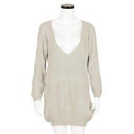 Loose Sweater,Morecome Women Long Sleeve Pullover Jumper Tops Knitwear (XL, Beige) N8