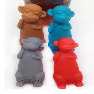 MAXGOODS Fine Silicone Monkey Filter Tea Infuser N2