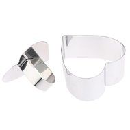 VANKER Stainless Steel Cake Mousse Mould Cake Baking Cake Decor Mold Ring(flag) N10