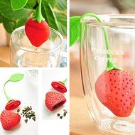 Pear Strawberry Tea Silicon Infuser. N2