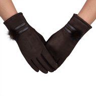 Mittens,Morecome Women Touch Screen Gloves Winter Warm Soft Wrist Gloves (Red) N9