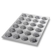 Chicago Metallic 45525 Glazed Aluminized Steel 24-Cupcake / Muffin Pan