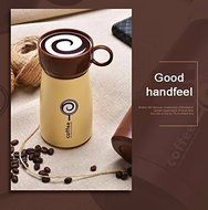 Rabbit malls,304 stainless steel office coffee cup, Inox Straight vacuum cup water bottle, 260ml portable thermos... N4