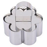 Ebake Stainless Steel Mousse Cake Pastry Mold (3 inch, Round) N4