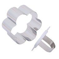Ebake Stainless Steel Mousse Cake Pastry Mold (3 inch, Round) N5