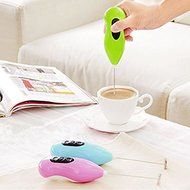"Colorful Mini Stainless Steel Egg Mixer Coffee Cappuccino Frother Egg Beater Mixer Kitchen Tool (Pink)" shopping N3