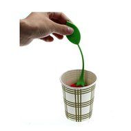 Generic Strawberry Design Silicone Tea Infuser Strainer Red and Green Suitable for Use in Teapot Teacup and More N2