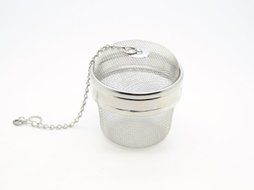 Twist-lock Spice Ball Tea Infuser Herb Infuser, Stainless Steel, Large Size (2½" / 6cm) N2