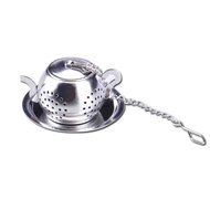 Stainless Steel Tea Filter Teapot Shape N4