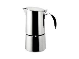 Ilsa: Coffee Maker "Omnia Express" For Induction - Inox 18/10 4-Cup [ Italian Import ]